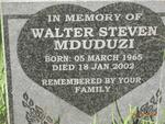 MDUDUZI Walter Steven 1965-2002