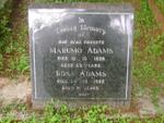 ADAMS Marumo -1939 & Rosa -1962