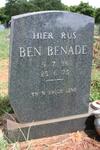 BENADE Ben 1938 -1975