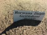 GCILITSHANA Rorwana Dalget 1920-2005