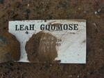 GQOMOSE Leah 1934-1991