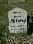 CHRISTOPH Alfr. 1882-1904