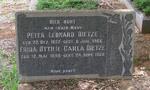 DIETZE Peter Leonard 1892-1966 & Frida Ottlilie Carla Dietze 1899-1968