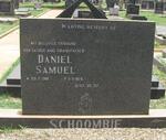 SCHOOMBIE Daniel Samuel 1919-1978