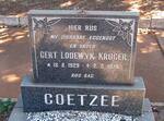 COETZEE Gert Lodewyk Kruger 1929-1970