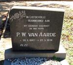 AARDE P.W., van 1947-1974