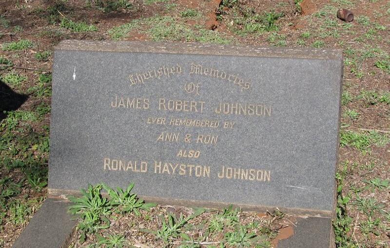 JOHNSON James Robert :: JOHNSON Ronald Hayston 