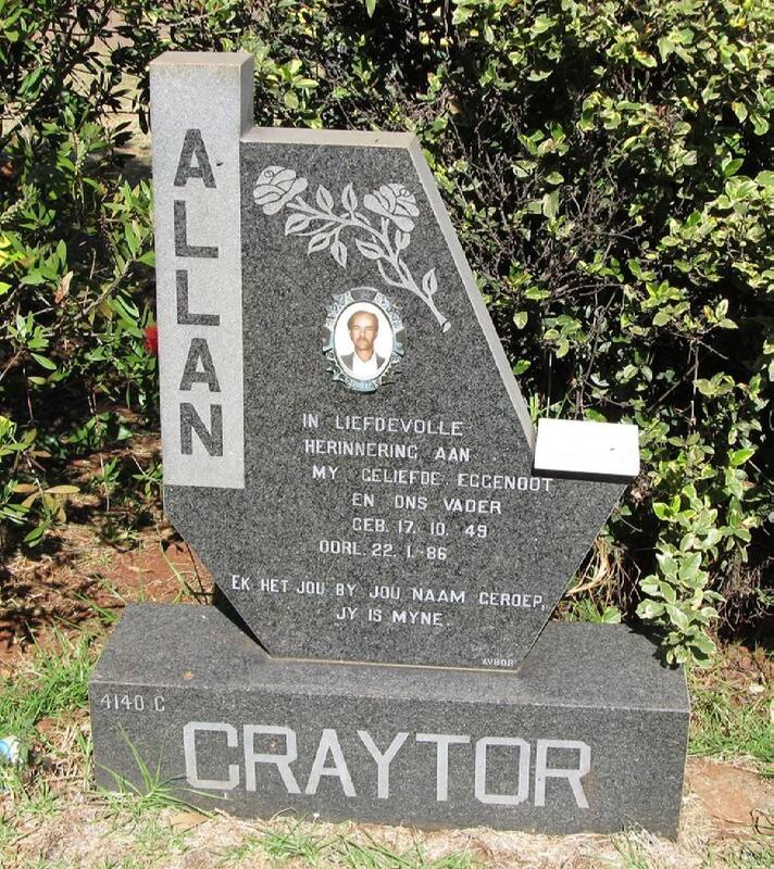 CRAYTOR Allan 1949-1986