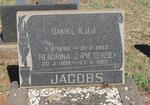 JACOBS Daniel H.J.J. 1888-1952 & Hendrina J. PIETERSE 1898-1980