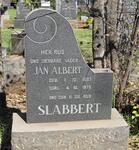 SLABBERT Jan Albert 1887-1975