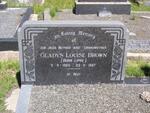 BROWN Gladys Louise nee LIPKE 1920-1987