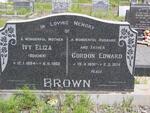 BROWN Gordon Edward 1891-1974 & Ivy Eliza  BOUCHER 1894-1982