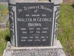 BROWN Malcolm George 1947-1959