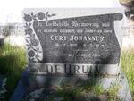 BRUIN Gert Johannes, de 1906-1974
