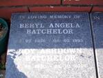 BATCHELOR Roy Ashdown 1930-2001 & Beryl Angela 1936-1999