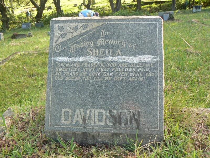 DAVIDSON Sheila -1954