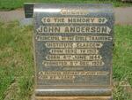 ANDERSON John 1844-1926
