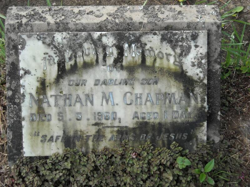 CHAPMAN Nathan M. -1960