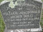 ARCHER William Macdonald 1903-1960