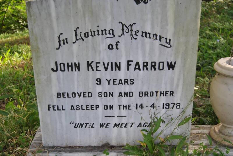 FARROW John Kevin -1978