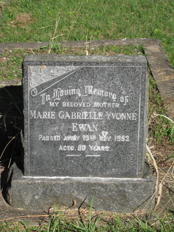 EWAN Marie Gabrielle Yvonne -1953