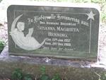 HENNING Susanna Magrieta 1957-1960