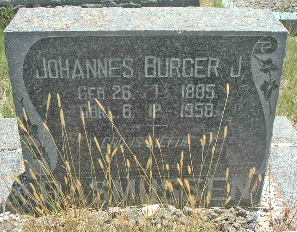 RASMUSSEN Johannes Burger J. 1885-1958