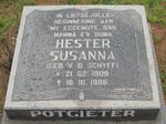 POTGIETER Hester Susanna nee V.D.SCHYFF 1909-1986