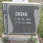 PLESSIS Dirk, du 1909-1985