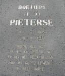 PIETERSE T.J. 1921-1955