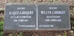 JOUBERT Willem J. 1847-1929 & Alida E.J. 1846-1917