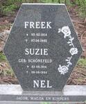 NEL Freek 1914-1995 & Suzie SCHÖNEFELD 1914-1994