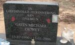 WET Gavin Michael, de 1990-2006