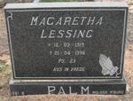 PALM Magaretha Lessing 1919-1996