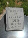 SMITH A.M.J.E. 1906-1981
