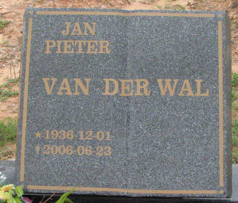WAL Jan Pieter, van der 1936-2006