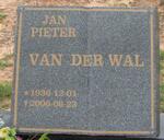 WAL Jan Pieter, van der 1936-2006