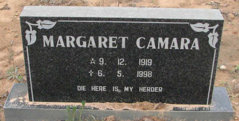 CAMARA Margaret 1919-1998