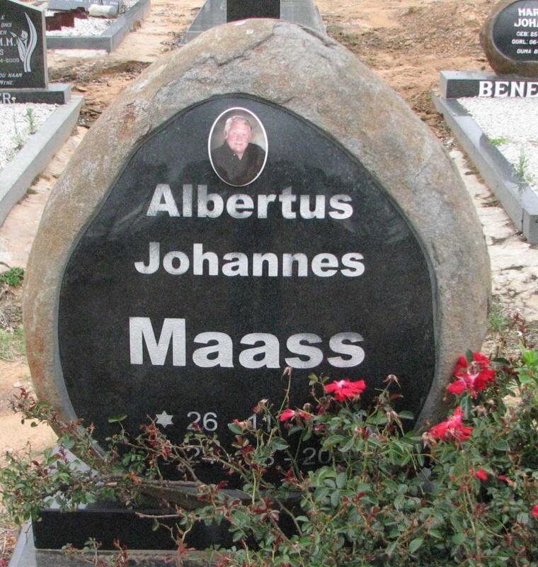MAASS Albertus Johannes