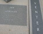 VENTER Jan Adriaan 1922-1999 & Johanna Isabella S. -2004