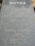 BOTHA Johannes Joost Lodevicus 1917-1989 & Anna Sophia MARE 1926-1989
