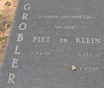 GROBLER Piet 1920- & Klein 1925-1987