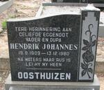 OOSTHUIZEN Hendrik Johannes 1909-1980 & Engela Maria 1907-1996