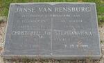 RENSBURG Christoffel J.H., Janse van 1904-1986 & Stephansiena ROOS 1910-1998