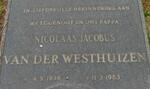 WESTHUIZEN Nicolaas Jacobus, van der 1936-1983