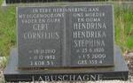 LABUSCHAGNE Gert Cornelius 1910-1982 & Hendrina Hendrika Stephina 1926-2000