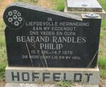 HOFFELDT Bearand Randles Philip 1911-1976
