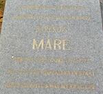 MARÉ Barend S. 1955-1979