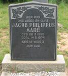 MARÉ Jacob Philippus 1895-1974