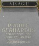 VISAGIE Rudolf Gerhardus 1953-1973